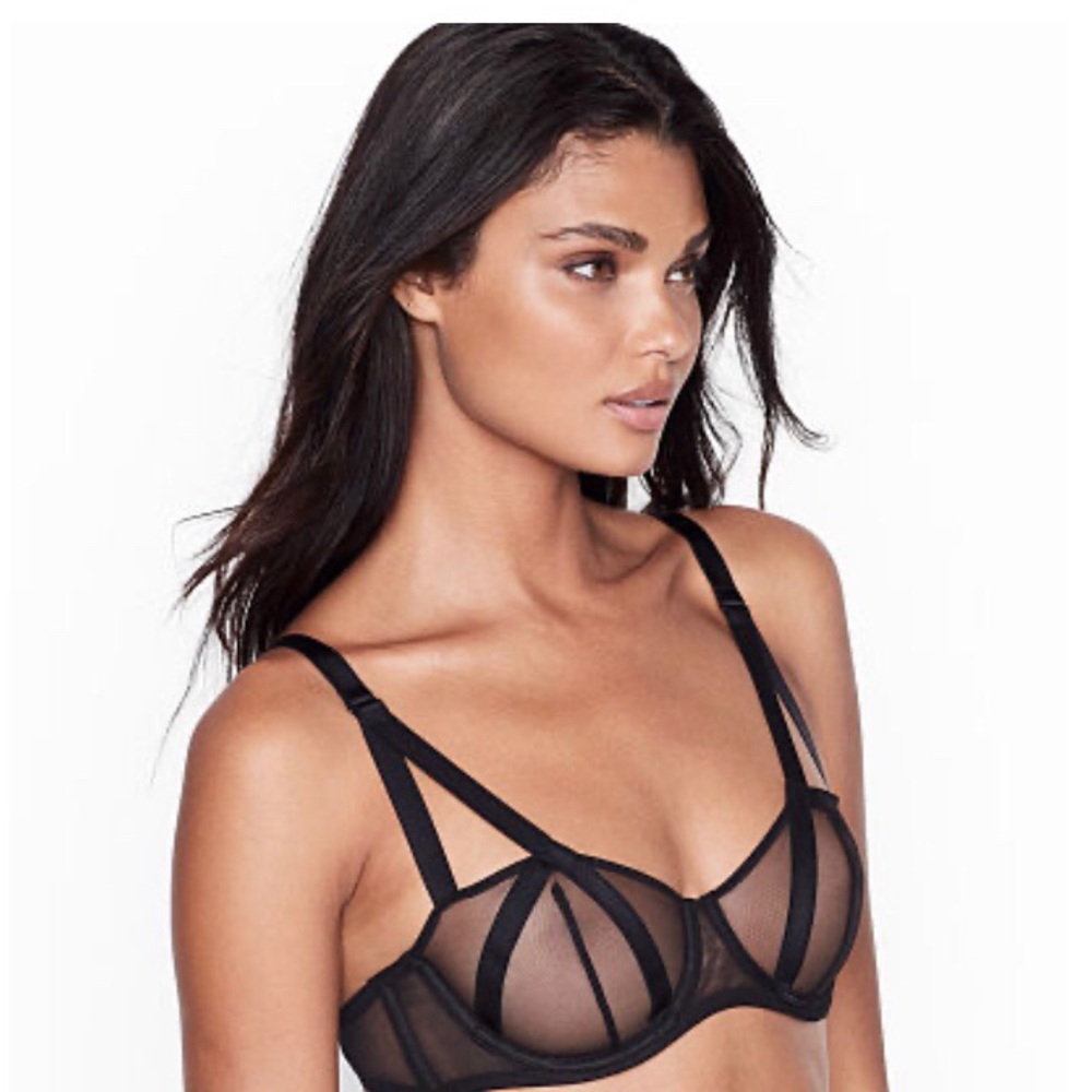 Very Sexy Black Balconet Bra NWOT